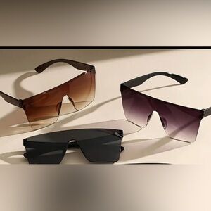 NEW Stylish Sunglasses Set - Black, Brown, Gray